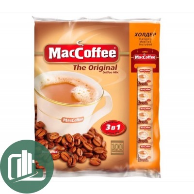 МакКофе 3 в 1 (20 гр) пак. 1/100 (10)