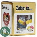 Жев. Конфеты Love is ассорти золото 105гр 1/24