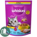ВИСКАС 800гр Подушечки Курица для стерил. кошек 1/8