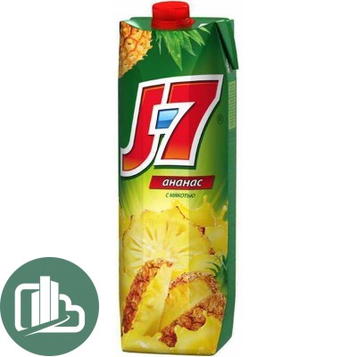 Сок  J7  1л. ананас 1/12  (52)