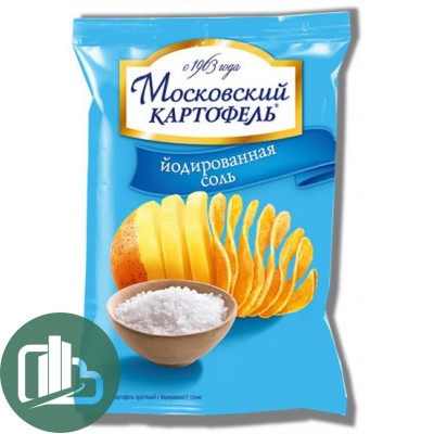 Московская картошка 120гр Соль 1/16