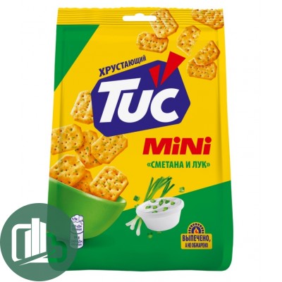 Крекер Тук 110гр Мини Сметана лук 1/18