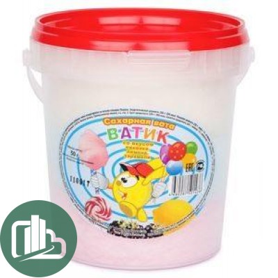 Сахарная вата 50гр 1/6 ПРИВЕТ