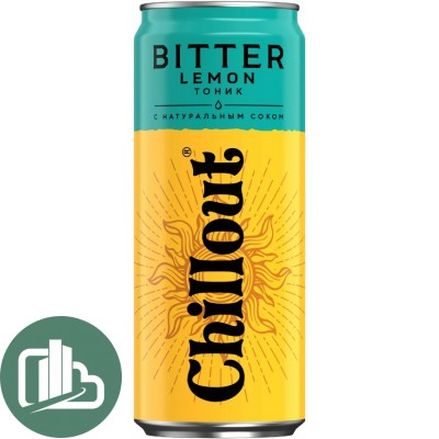 Напиток Chillout 0,33л ж/б Bitter Lemon 1/12