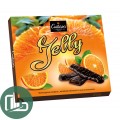 Кутюрье Конфеты JELLY ОРХИДЕЙ с желейной начинкой вкус апельсина 155гр 1/24
