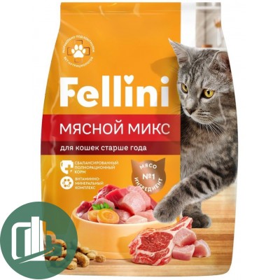 ФИЛИНИ 350гр Корм для кошек Мясной Микс 1/20