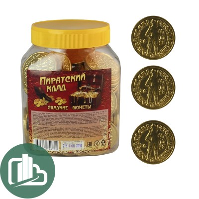 ВК Шоколадные Монеты 6гр Юани 1/100 (9)
