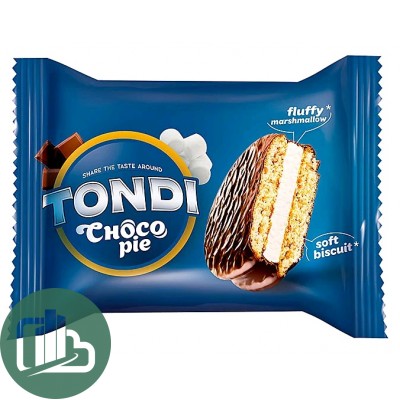 Яшкино Tondi Choco Pie Чоко Пай 30гр 1/70