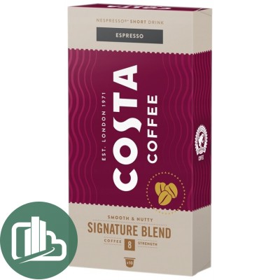 Кофе капсульный Costa Coffee Colombian Roast Espresso,  для систем Nespress