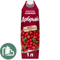Добрый 1л Морс Клюква 1/12
