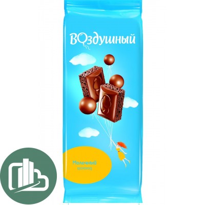 Воздушный 80гр Молочный 1/20