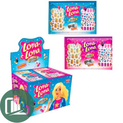 Взрывная карамель Lova-Lova Сладкий маникюр 1гр 1/48 (12)