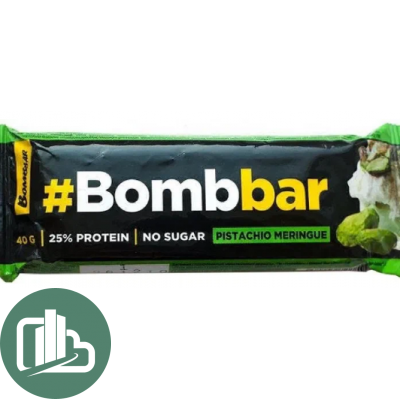 Протеиновый батончик 40гр Bombbar Фисташки 1/30