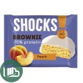Протеиновый батончик Shok 50гр Бисквит Брауни Персик 1/9