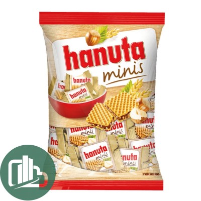 Вафли Ханута Hanuta mini 200гр 1/12