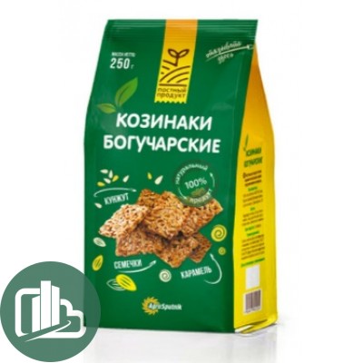 Козинаки Богучарские подсолнечное Классические 250гр 1/6 Пакет