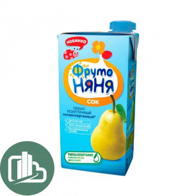 ФрутоНяня 0,5л Груша 1/15