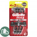 Gillette blue3 4шт 1/6