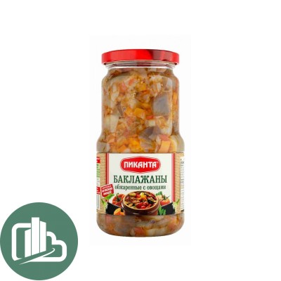 Пиканта Баклажаны обжаренные с овощами 520гр 1/6