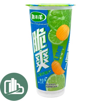 Чипсы Shu Yangyang 33гр Lime с лаймом 1/10 (18)