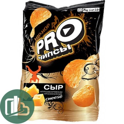 Чипсы PRO-чипсы Сыр 60гр 1/20