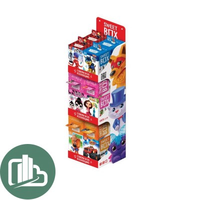 СВИТБОКС Навеска ВСПЫШ ЛОЛ драже. с витам. игруш. в короб. 16гр 1/16 (12)
