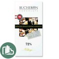 BUCHERON горький шоколад с миндалем, клюквой и фисташками 90гр 1/10