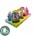 Печенье с шоколадной пастой и игрушкой шокоприз макси (тигры) 1/8 20гр 
