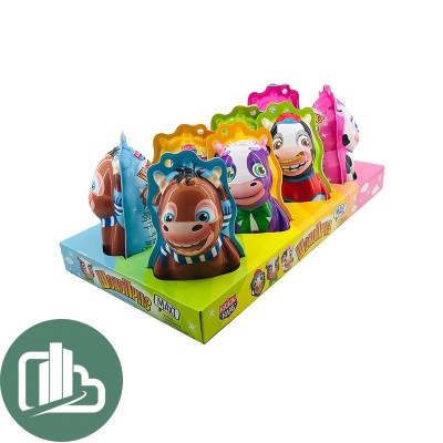 Печенье с шоколадной пастой и игрушкой шокоприз макси (тигры) 1/8 20гр 