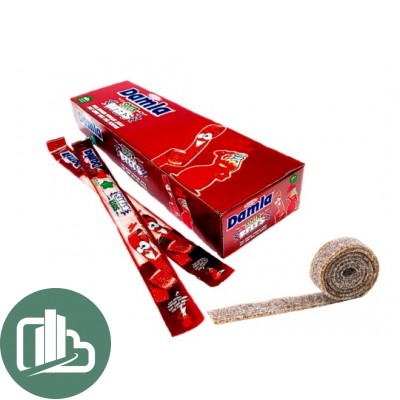 АТВ Жевательный мармелад 15гр DAMLA Кислые ремешки Кола 1/72 (6)