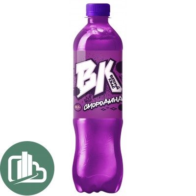 Квас "Вятский" чёрная смородина 0,5л 1/12