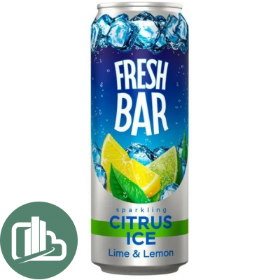 Напиток Fresh Bar 0,45л Citrus Ice Lime Lemon ж/б 1/12