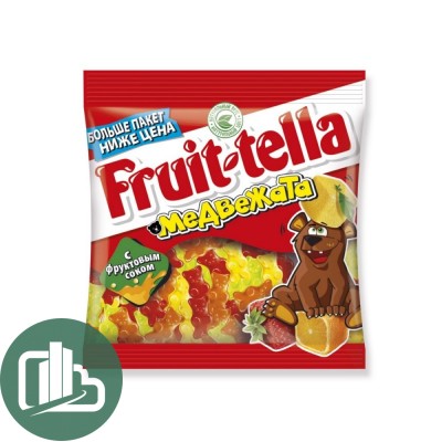 Fruit-tella мармелад медвежата 150гр 1/15
