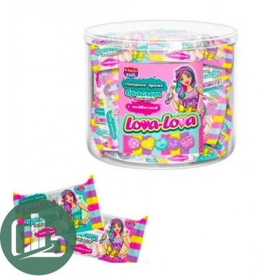 КАНДИ КЛАБ Драже 12гр LOVA-LOVA браслет с подвеской в банке 1/60 (8)