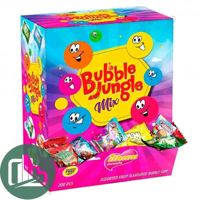 Жевательная Резинка ИМПОРТ ILHAM SWEETS BUBBLE JUNGLE 3,5г 1/200 
