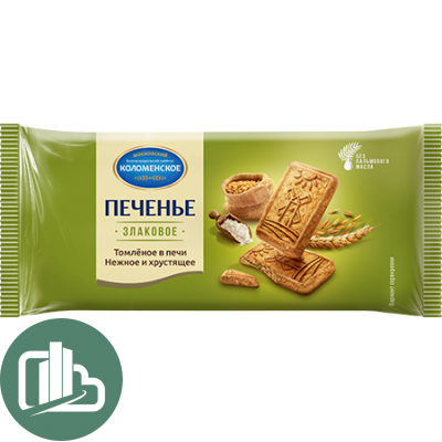 Печенье Коломенское Злаковое 120гр 1/22