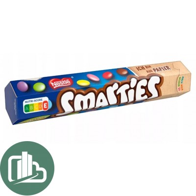 Нестле Смартис Riesenrolle шоколадные драже 130гр 1/20