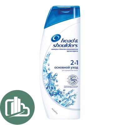 Шампунь и бальзам-ополаскиватель Head & Shoulders против перхоти 2в1 400мл