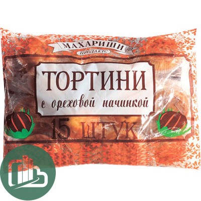 Тортини кекс 500 гр. Ореховая начинка 1/7 Махариши