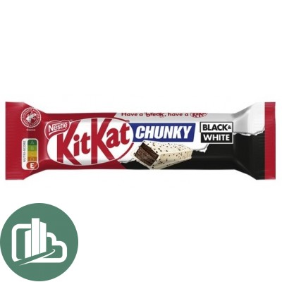 Кит - Кат 42гр CHUNKY Темный и Белый 1/24