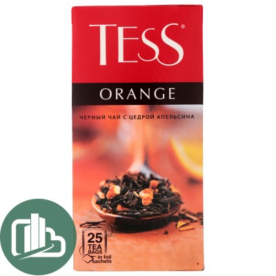 Чай ТЕСС 25пак Оранж (С цедрой апельсина) Orange 1/10