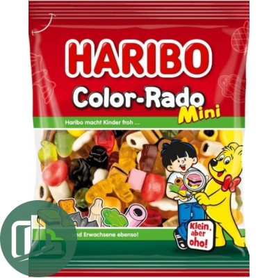 Мармелад ХАРИБО 160гр Color-Rado Mini 1/32