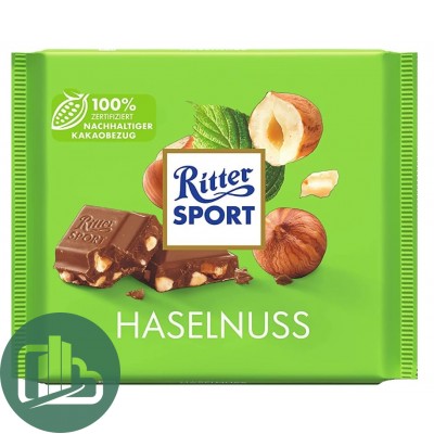 Ритер-спорт 100гр Фундук 1/12 62226
