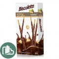 Палочки бисквит Biscolata STIX Hazelnut покрыт мол шоколад с лесным орехом 32гр 1/12