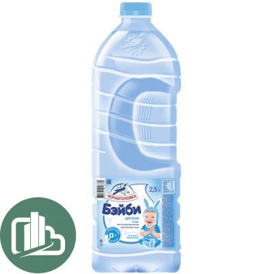 Черноголовская 2,5л б/г Детская 1/4 пэт
