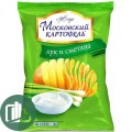Московская картошка 70гр со вкусом лука и сметаны 1/12