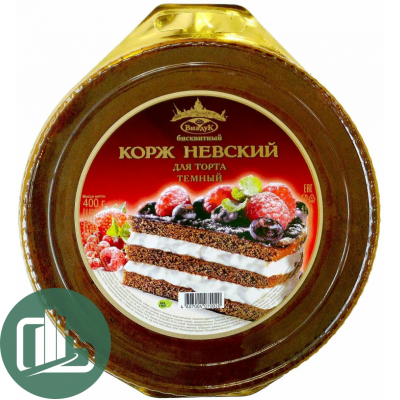 Корж Невский какао 300г 1/12