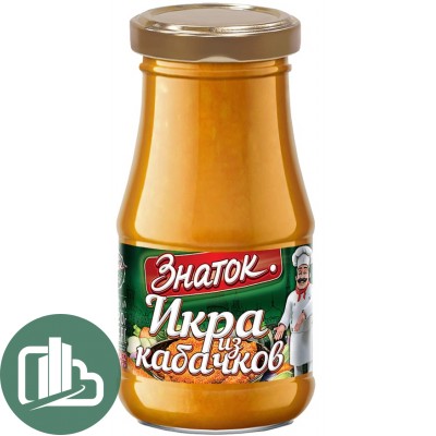 Знаток Икра из кабачков 520гр 1/12