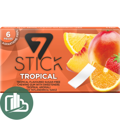 7 Stick Тропический 16,5гр 6 пластинок 1/24