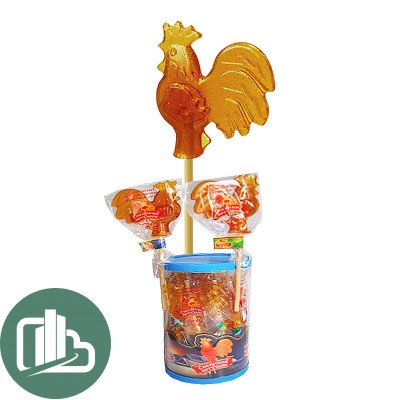 Леденцы на палочке Петушок 50гр 1/16 (6)
